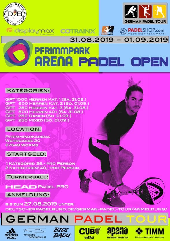 GPT Padelturnier Worms Pfrimmpark