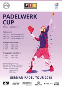 German Padel Tour 2018 Padelwerk Cup Essen