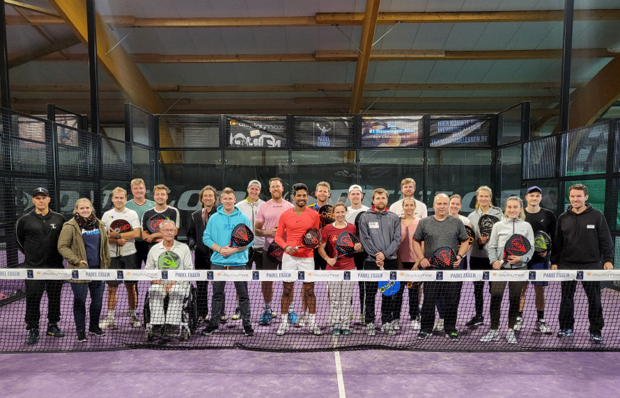 Padel Essen Trainer Training